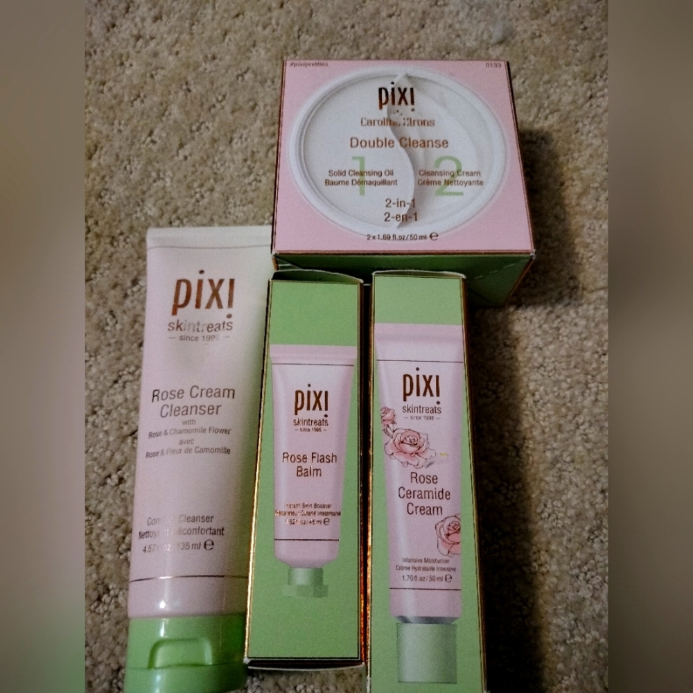 Pixie Facial cleanser and Balm